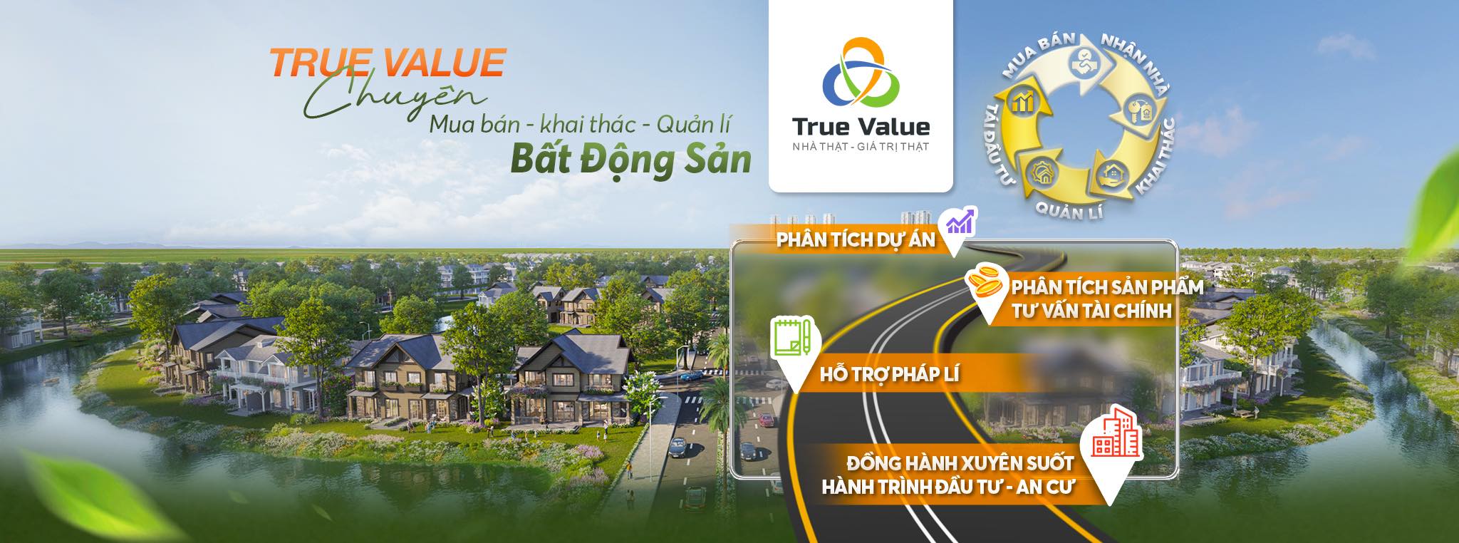 Cover image for Đầu Tư Phát Triển Dịch Vụ BDS True Value