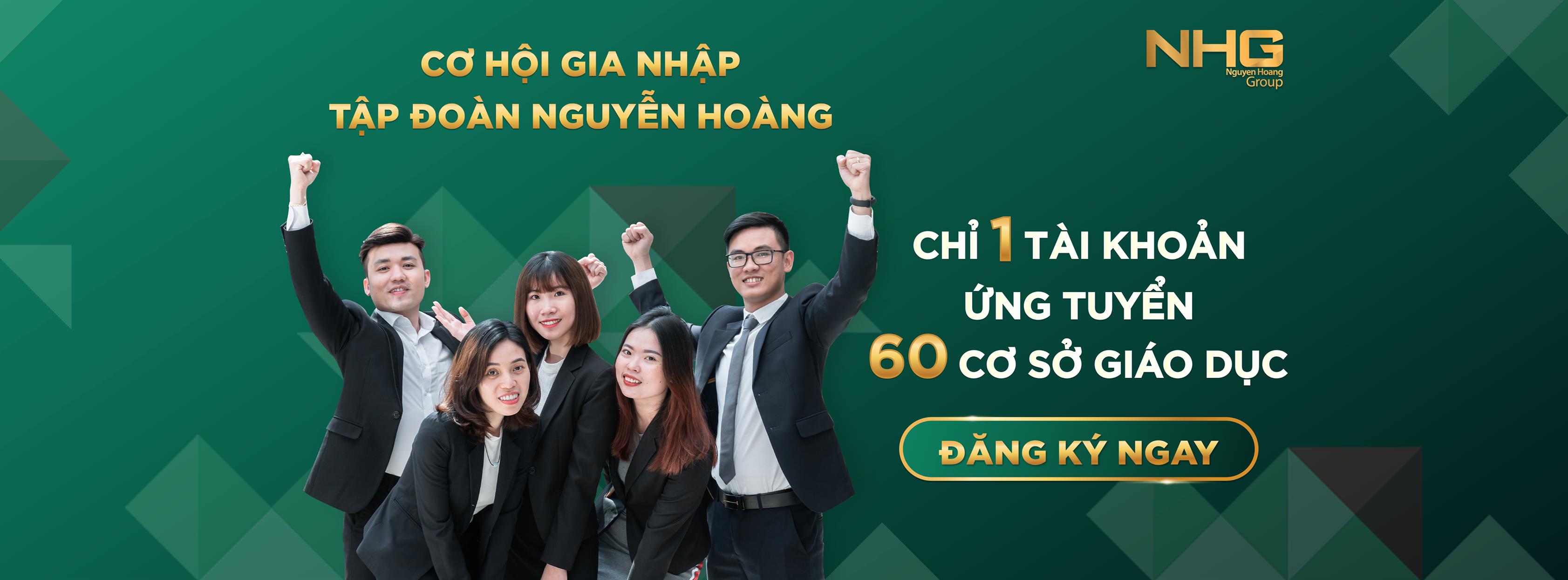 Cover image for Tập đoàn giáo dục Nguyễn Hoàng