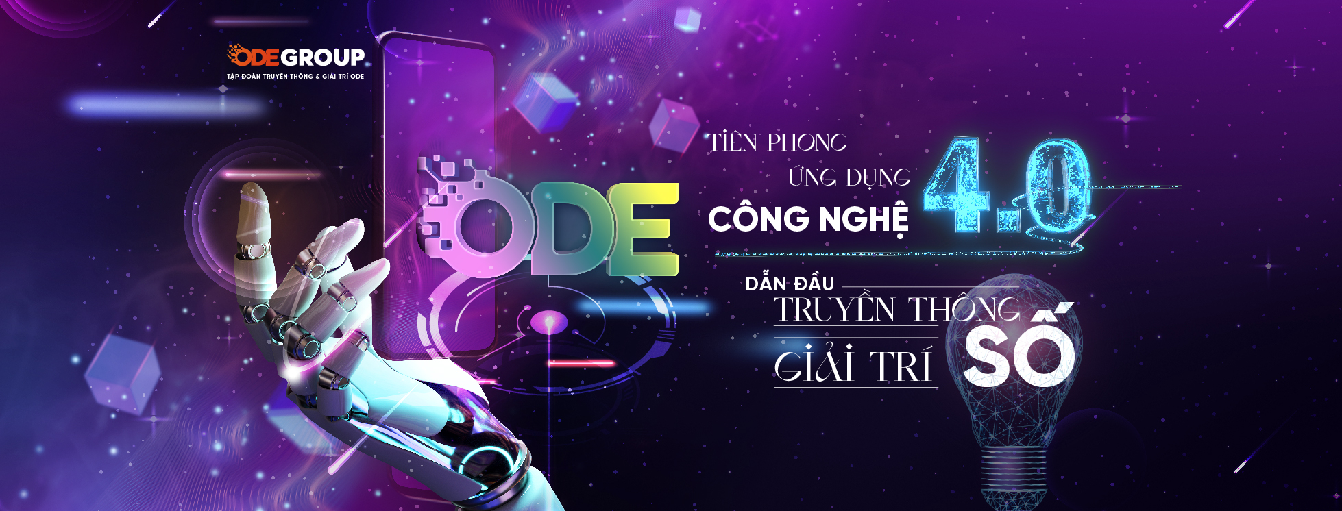 Cover image for TẬP ĐOÀN TRUYỀN THÔNG VÀ GIẢI TRÍ ODE