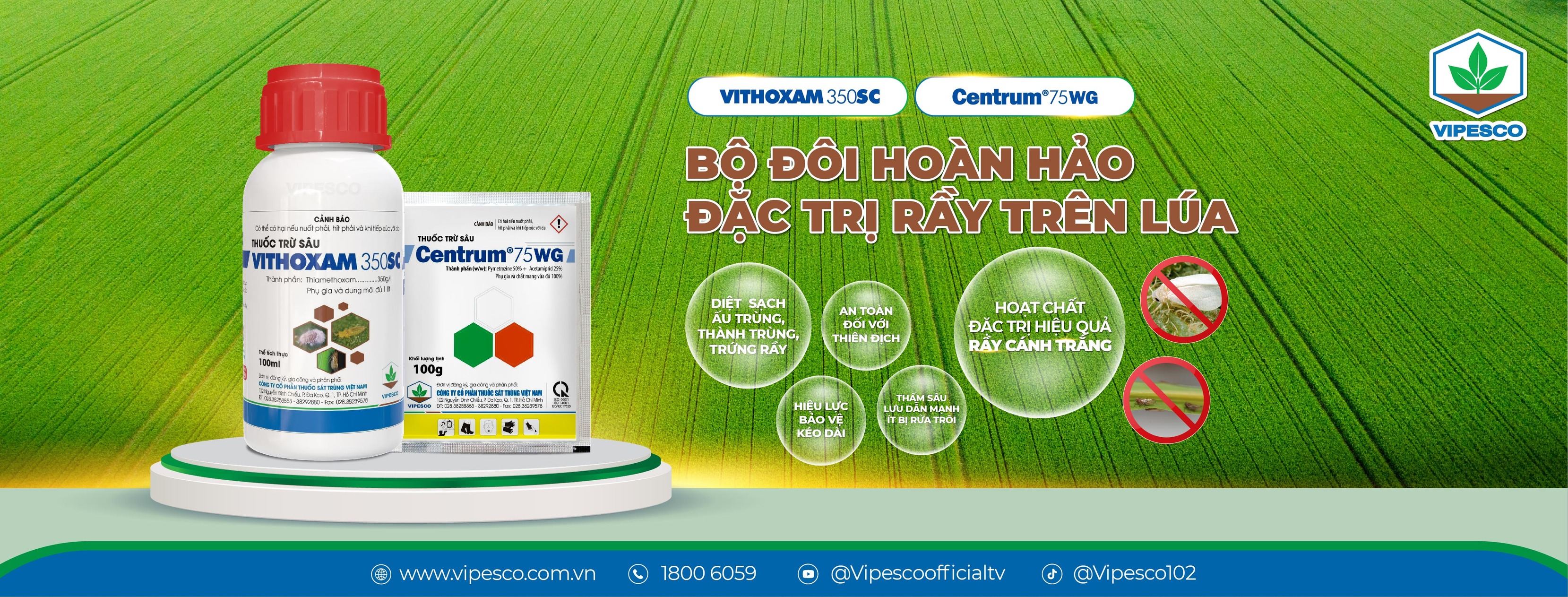 Cover image for THUỐC SÁT TRÙNG VIỆT NAM