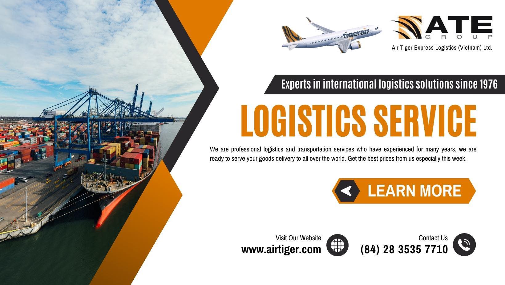 Cover image for Air Tiger Express Logistics Việt Nam