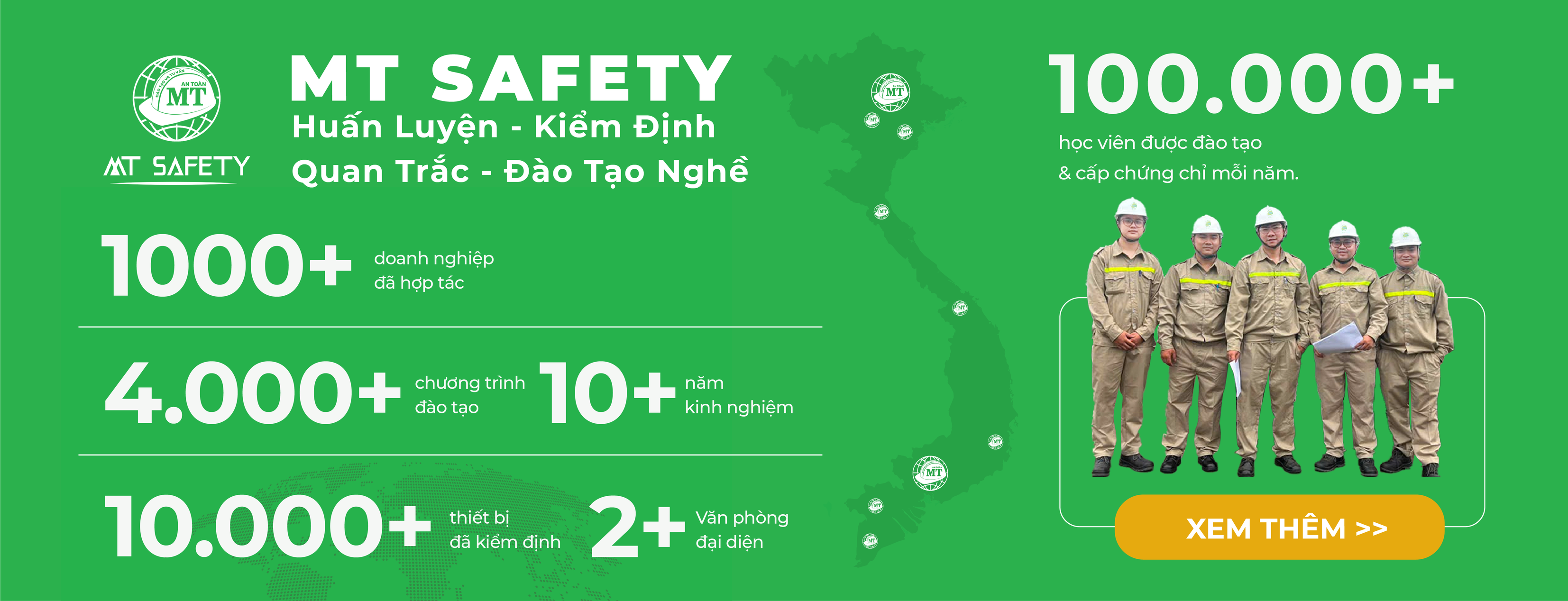 Cover image for Đào Tạo Và Tư Vấn An Toàn MT