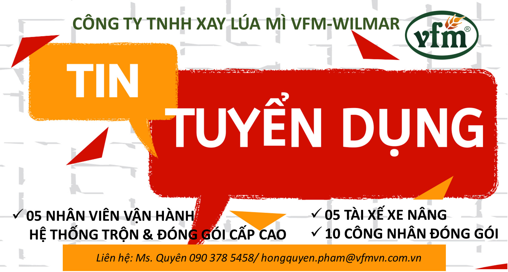 Cover image for Xay Lúa Mì Việt Nam - VFM Wilmar