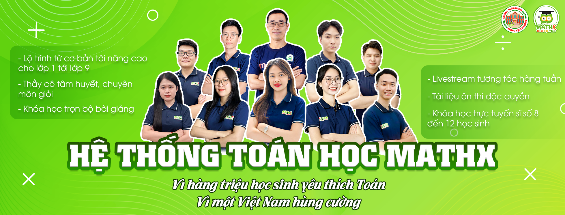 Cover image for Hệ Thống Học Online Mathx.vn