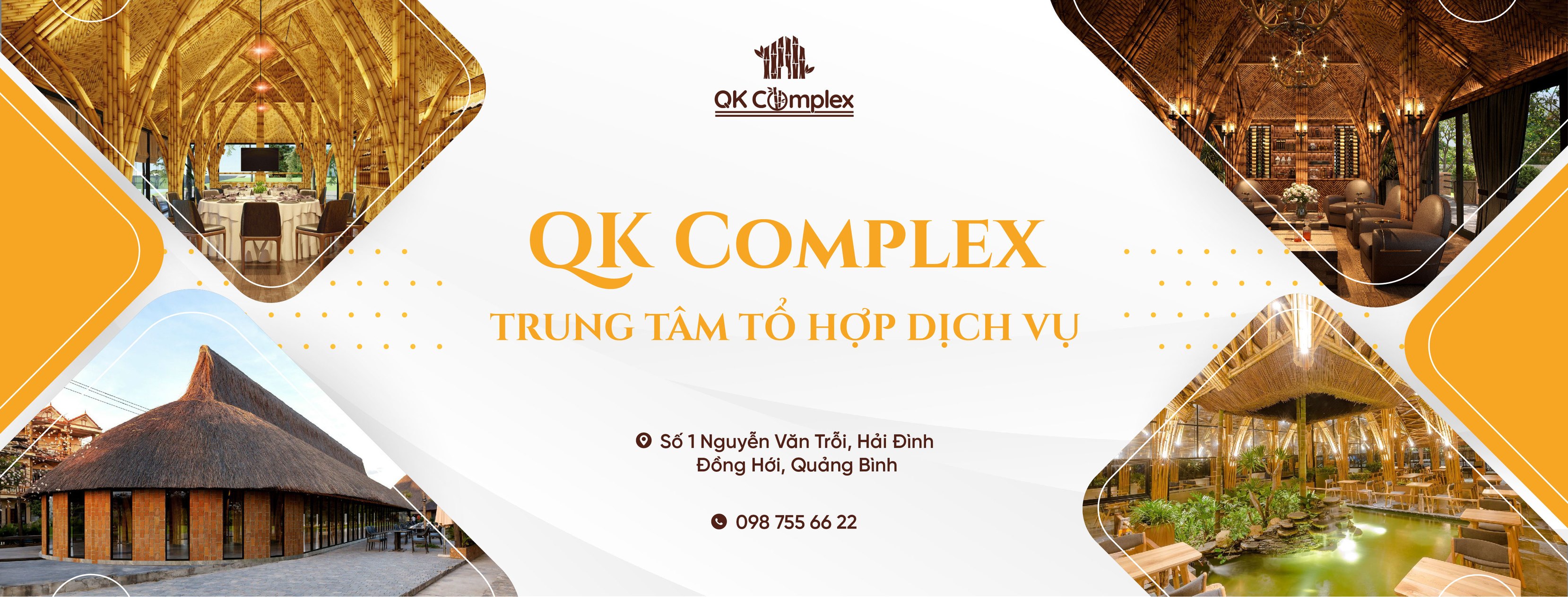 Cover image for Khu Tổ Hợp Cafe & Nhà Hàng QK Complex