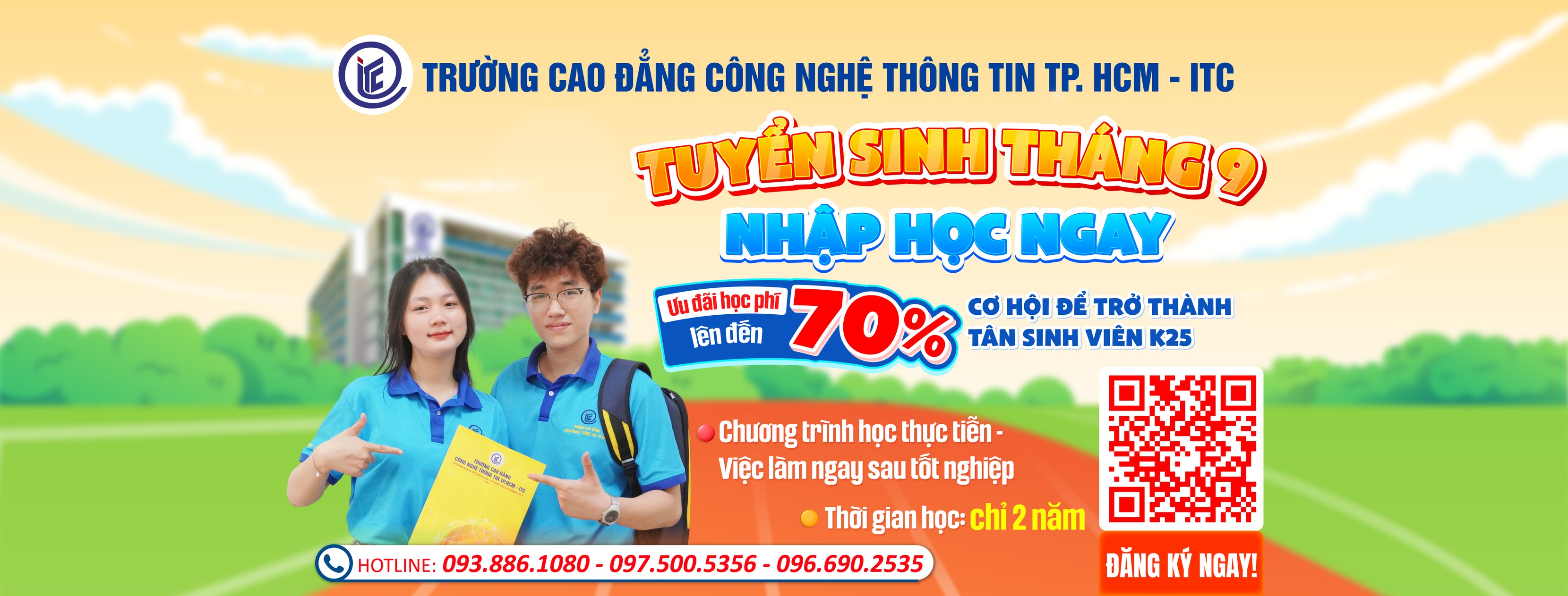 Cover image for Cao Đẳng Công Nghệ Thông Tin - TP.HCM (ITC HCMC)