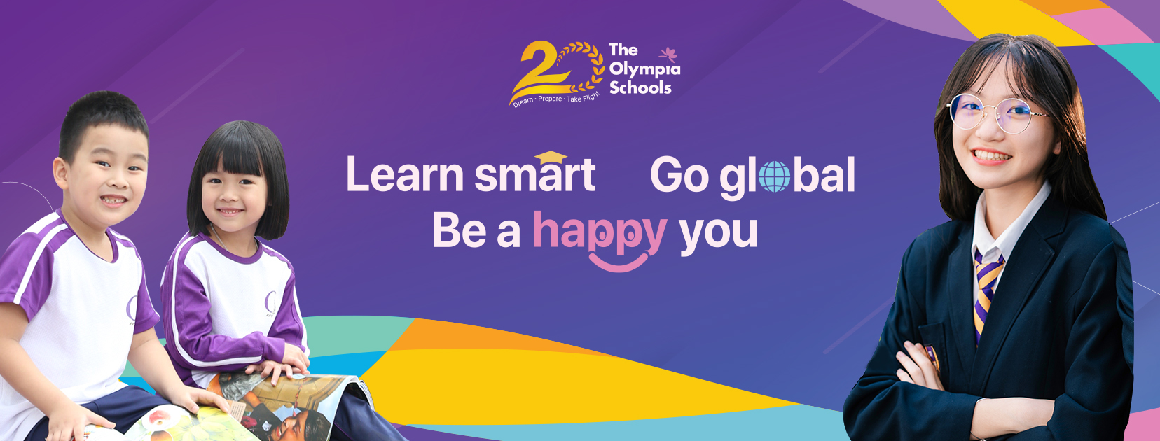 Cover image for Trường PTLC Olympia