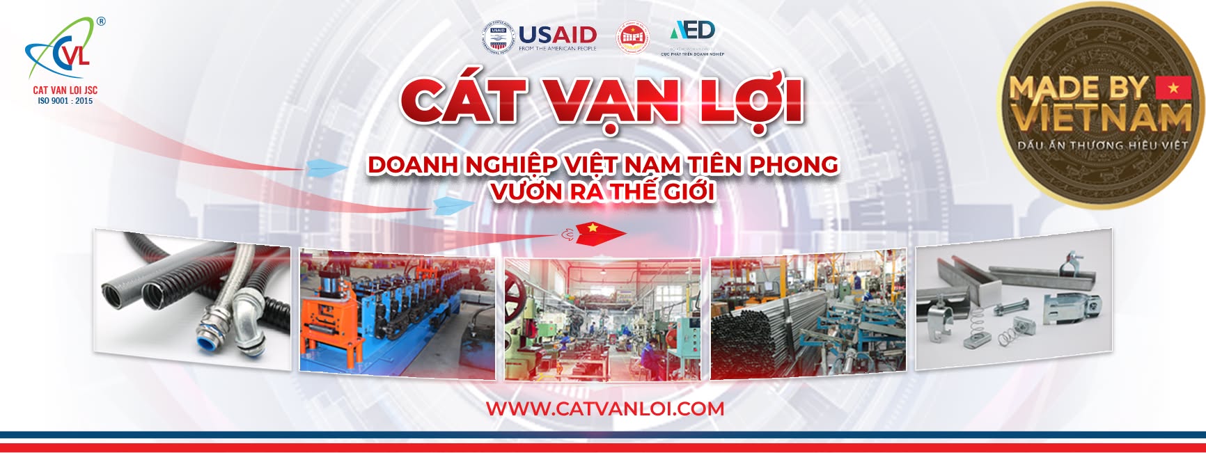 Cover image for Thiết Bị Điện Công Nghiệp Cát Vạn Lợi