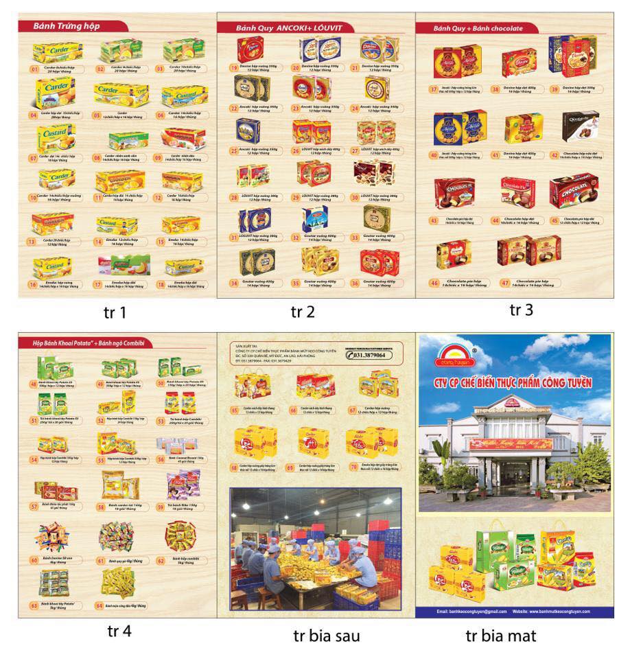 Cover image for Thực Phẩm Bánh Mứt Kẹo Công Tuyền