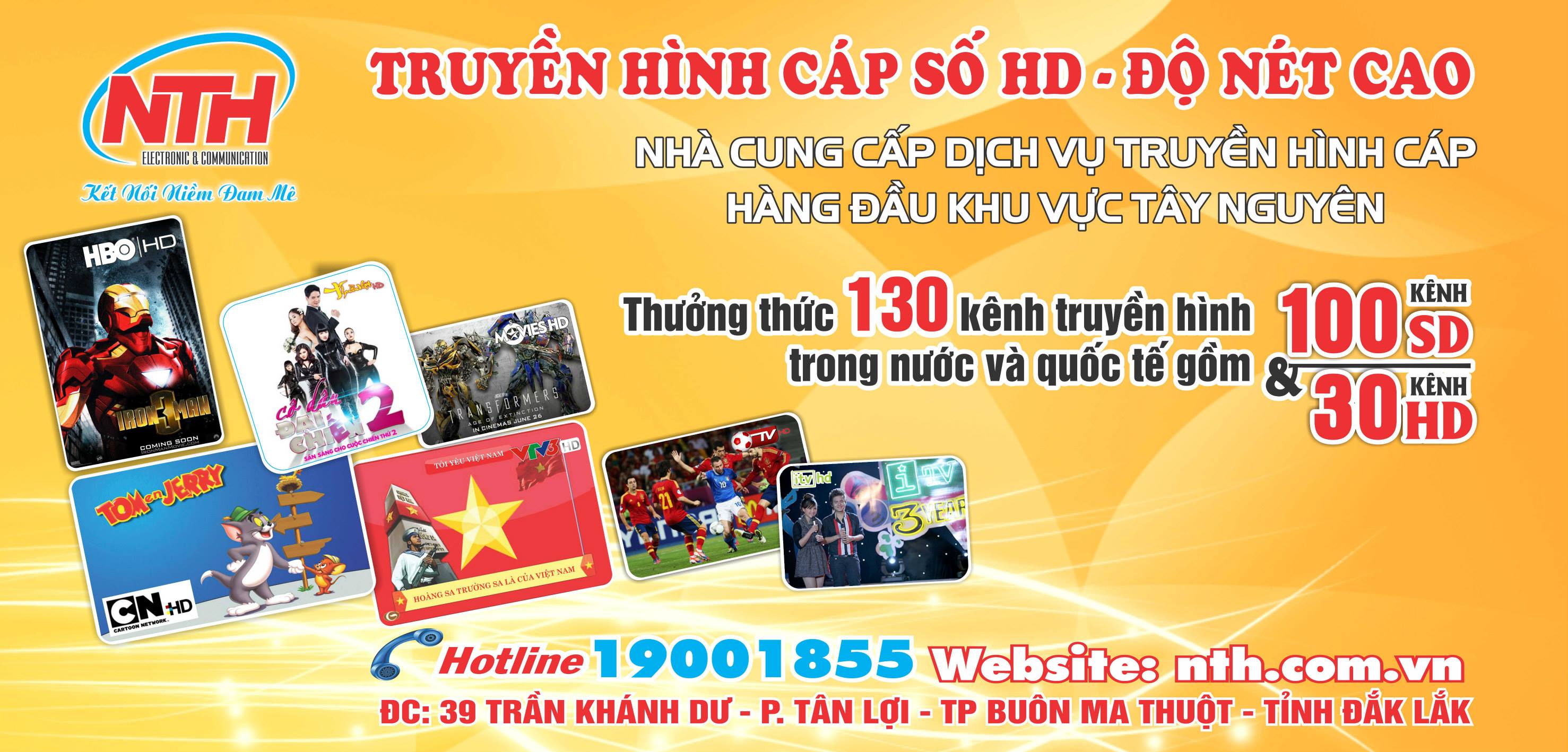 Cover image for Truyền hình Cáp NTH