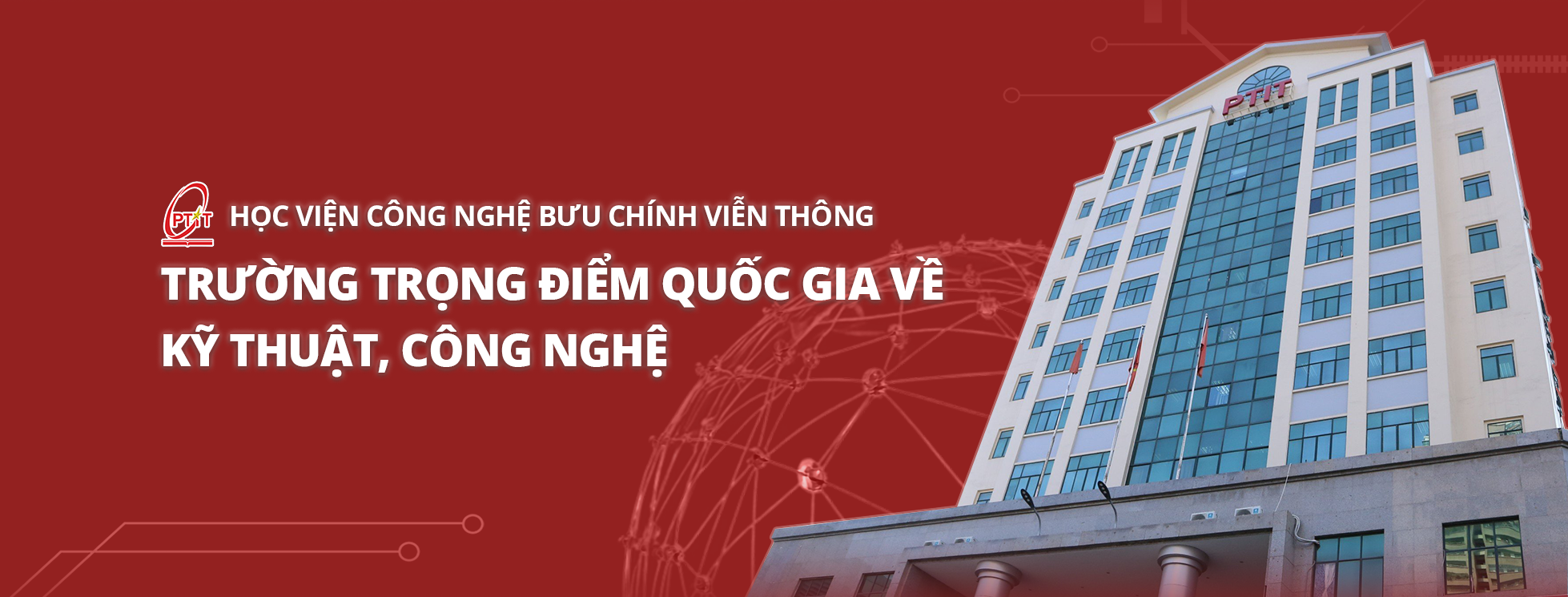 Cover image for Học Viện Công Nghệ Bưu Chính Viễn Thông (PTIT)