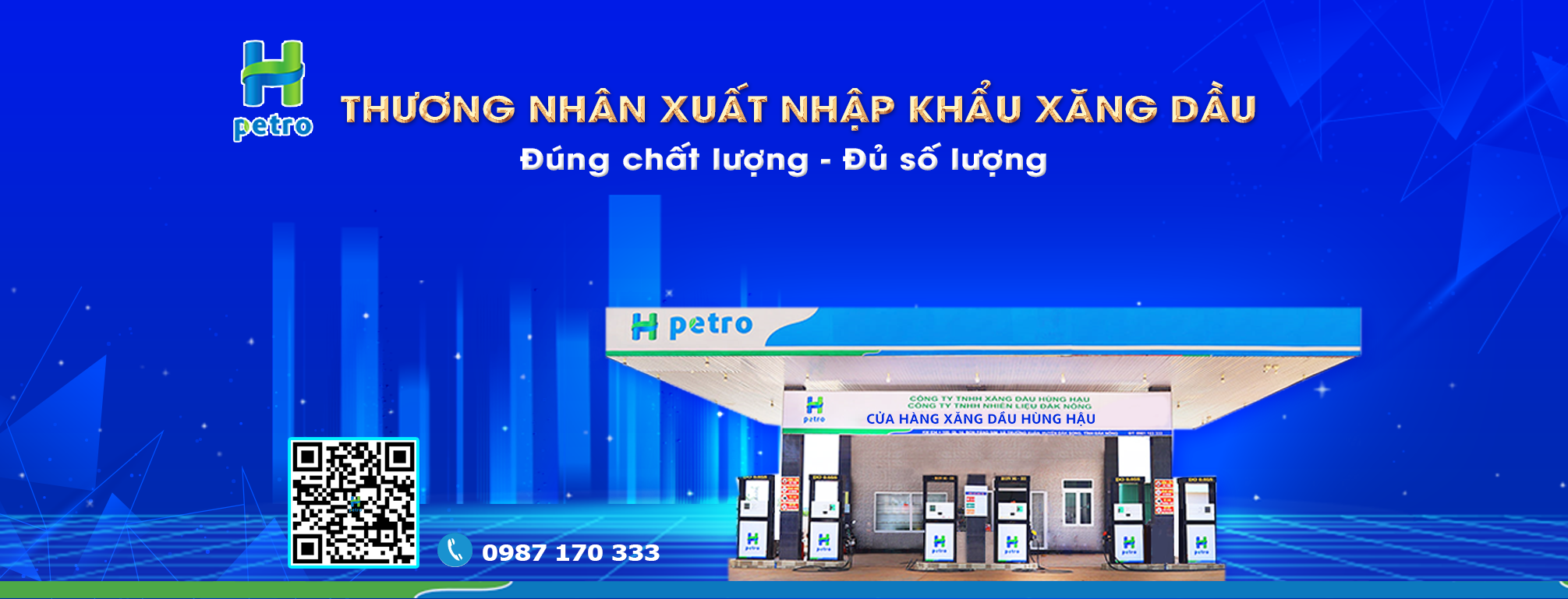 Cover image for Xăng Dầu Hùng Hậu - HPetro