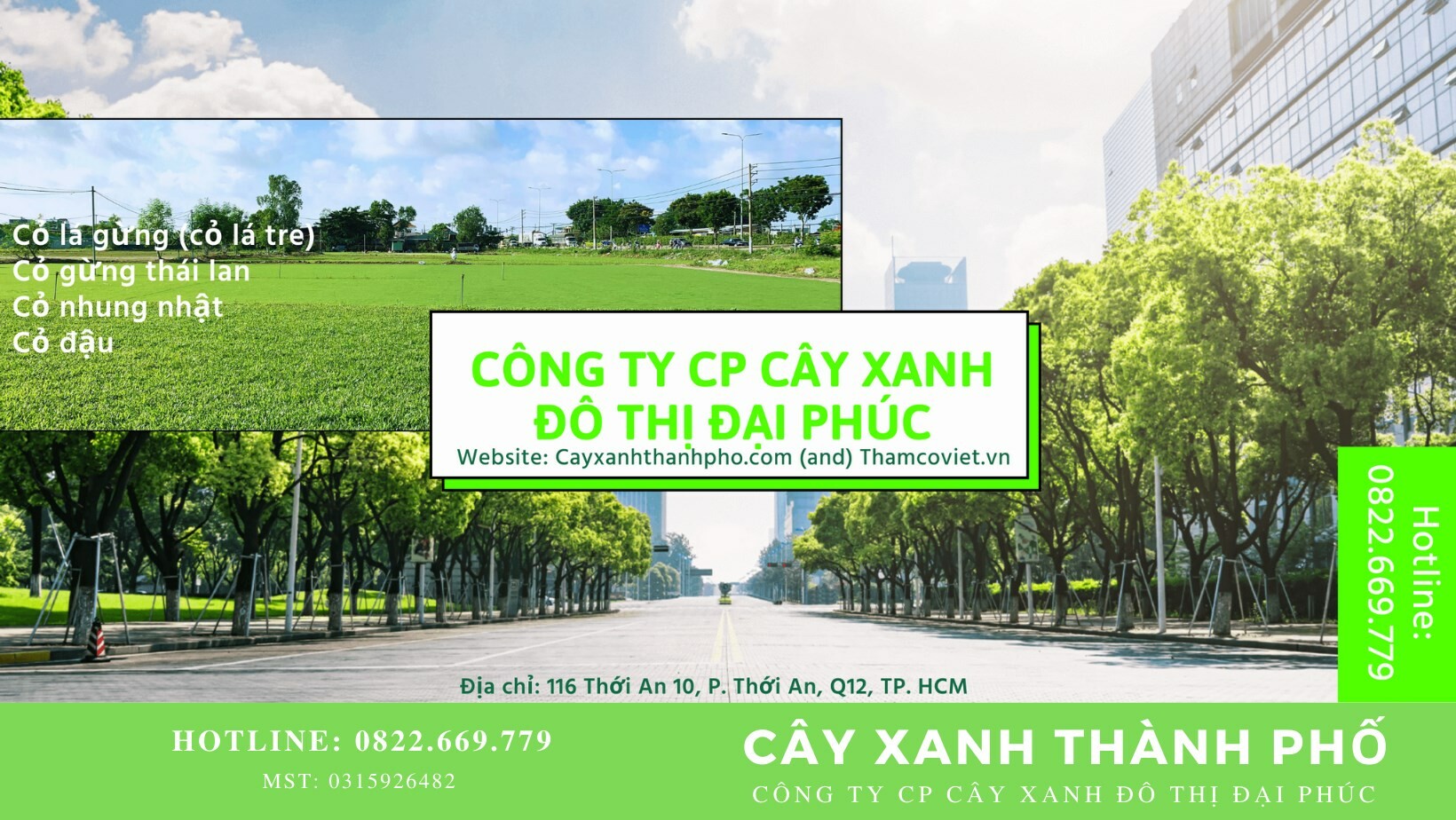 Cover image for Cây Xanh Đô Thị Đại Phúc