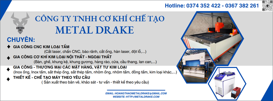 Cover image for CƠ KHÍ CHẾ TẠO METAL DRAKE