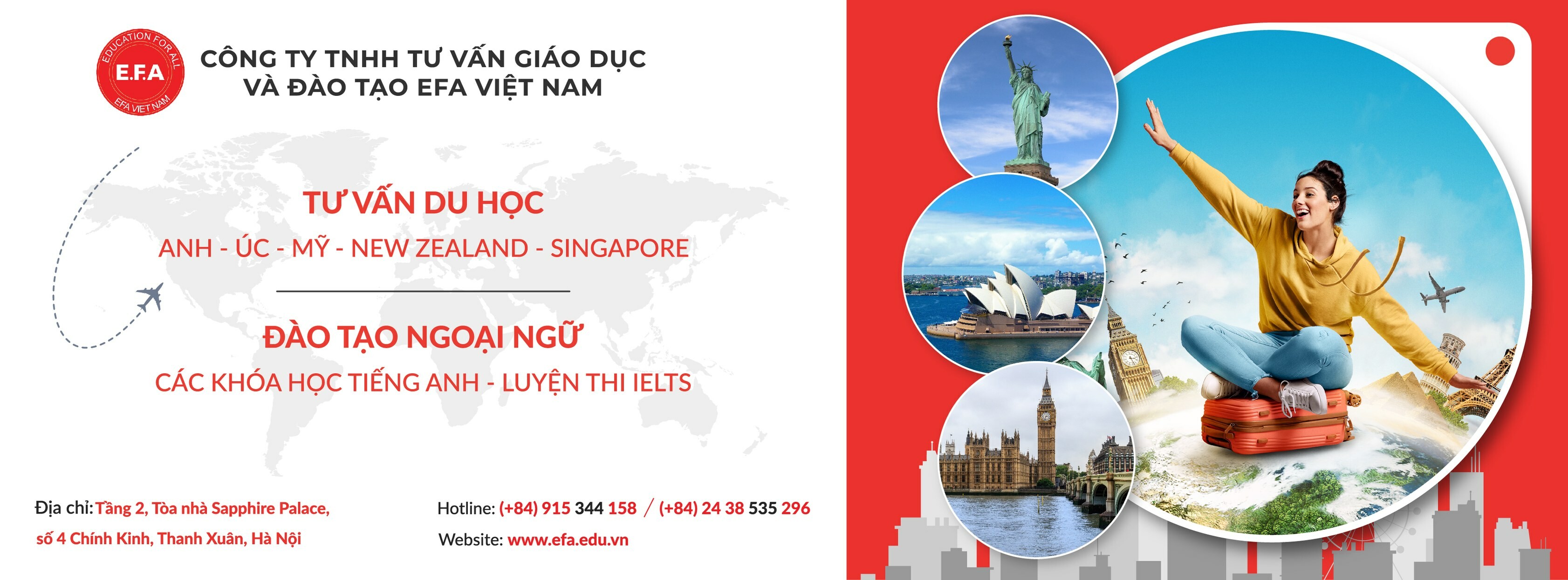 Cover image for Tư vấn Giáo dục và Đào tạo EFA Việt Nam