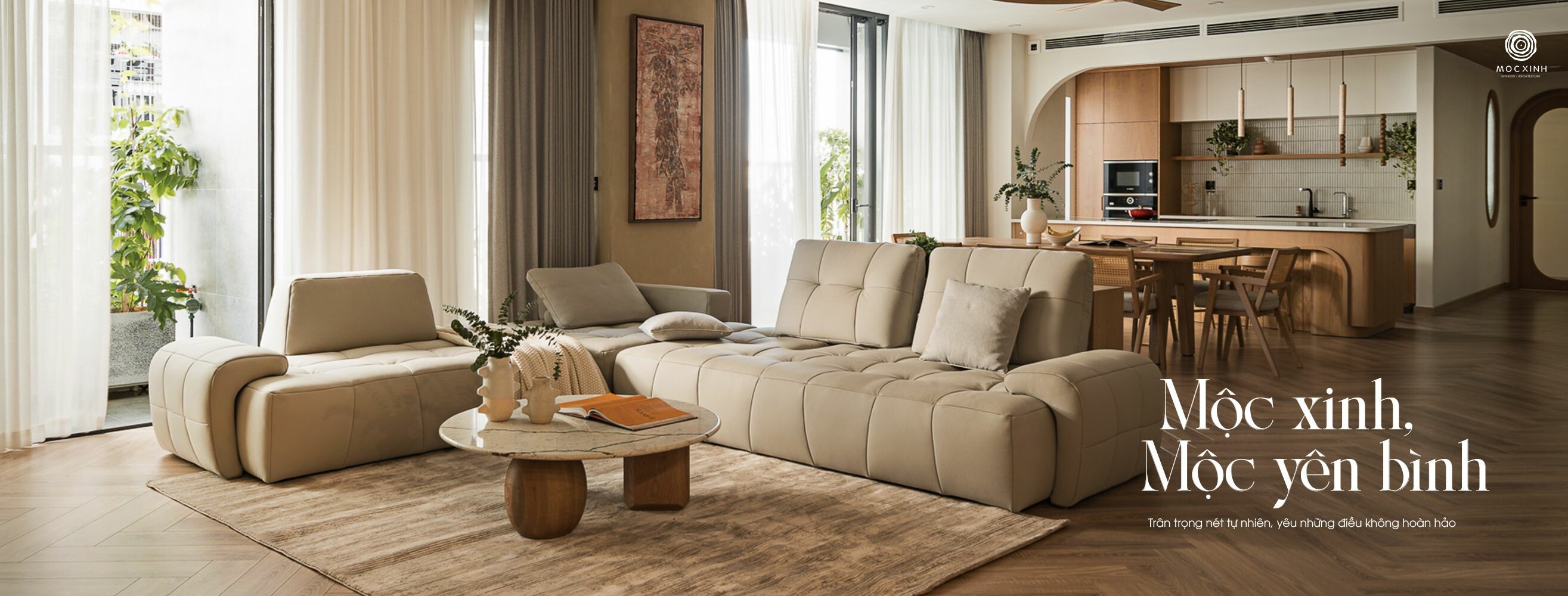 Cover image for KIẾN TRÚC & NỘI THẤT MỘC XINH