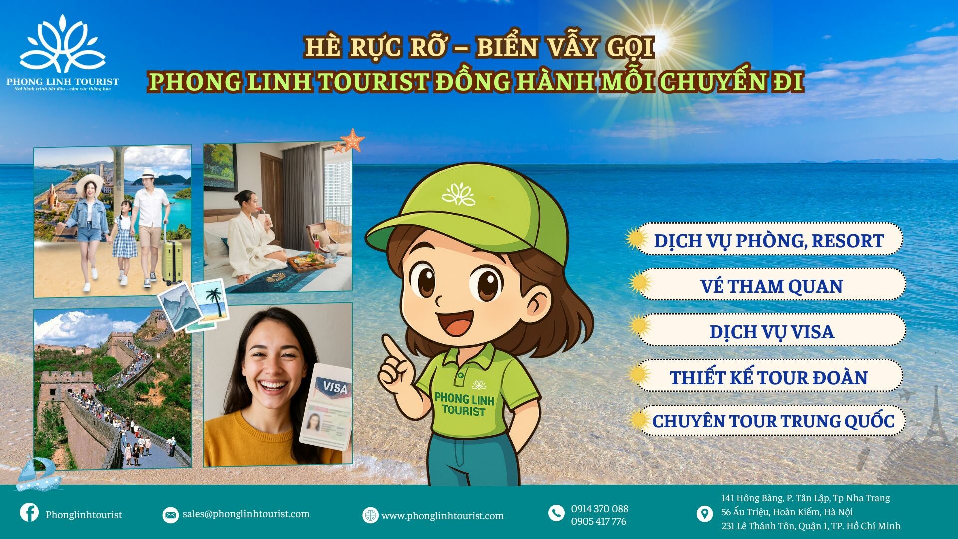 Cover image for DỊCH VỤ DU LỊCH PHONG LINH TOURIST