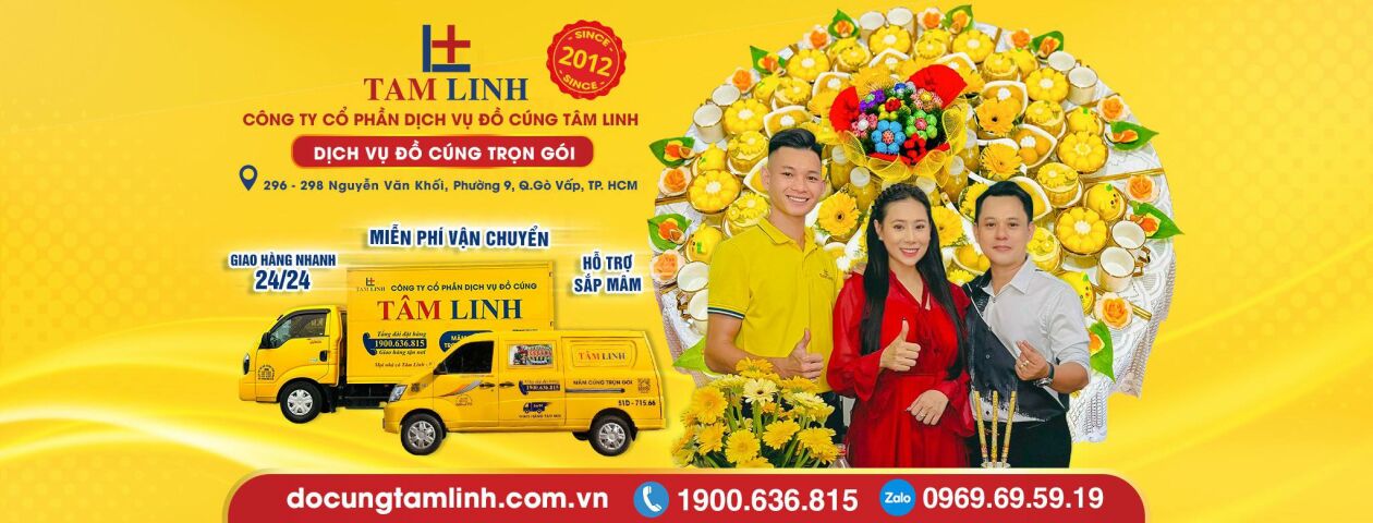 Cover image for Công ty Cổ phần Dịch vụ Đồ cúng Tâm Linh