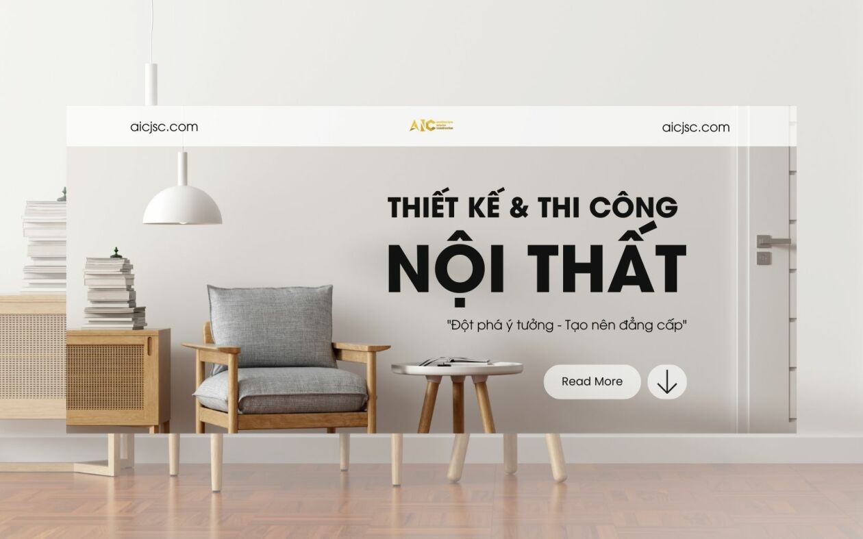 Cover image for CÔNG TY KIẾN TRÚC NỘI THẤT XÂY DỰNG AIC