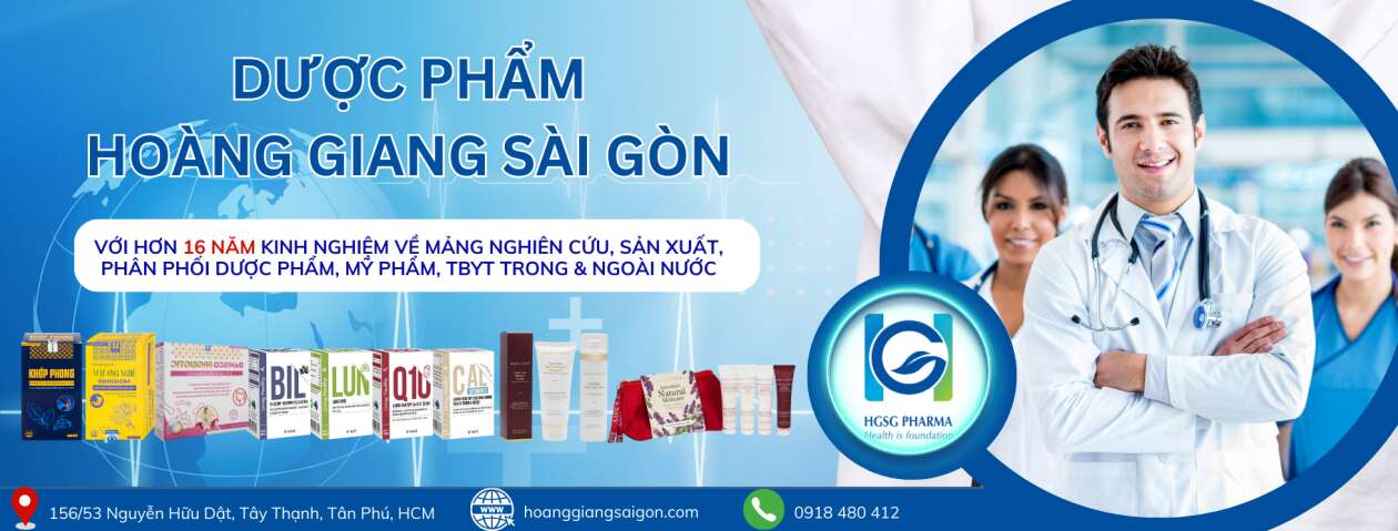 Cover image for Dược phẩm Hoàng Giang Sài Gòn