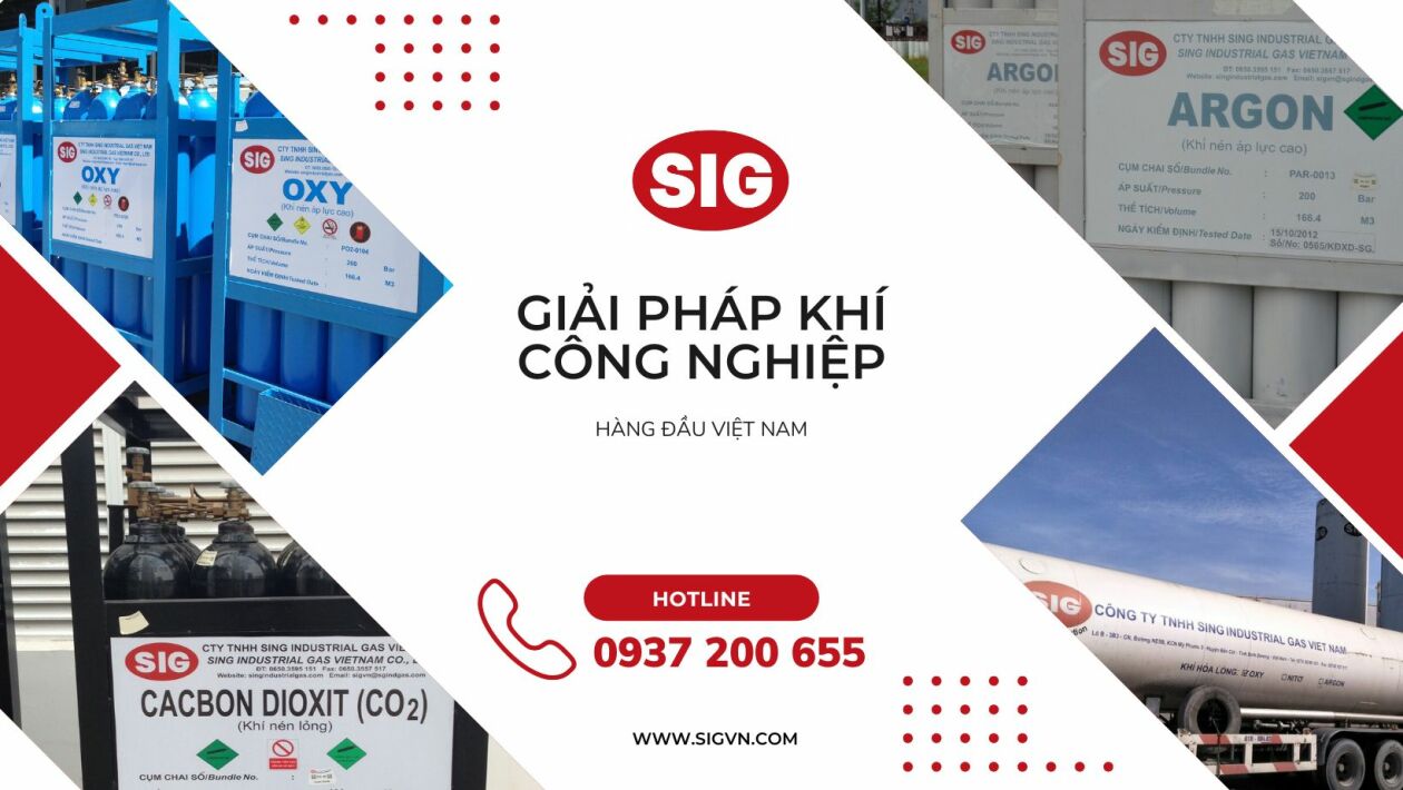 Cover image for Sing Industrial Gas - SIG VIETNAM