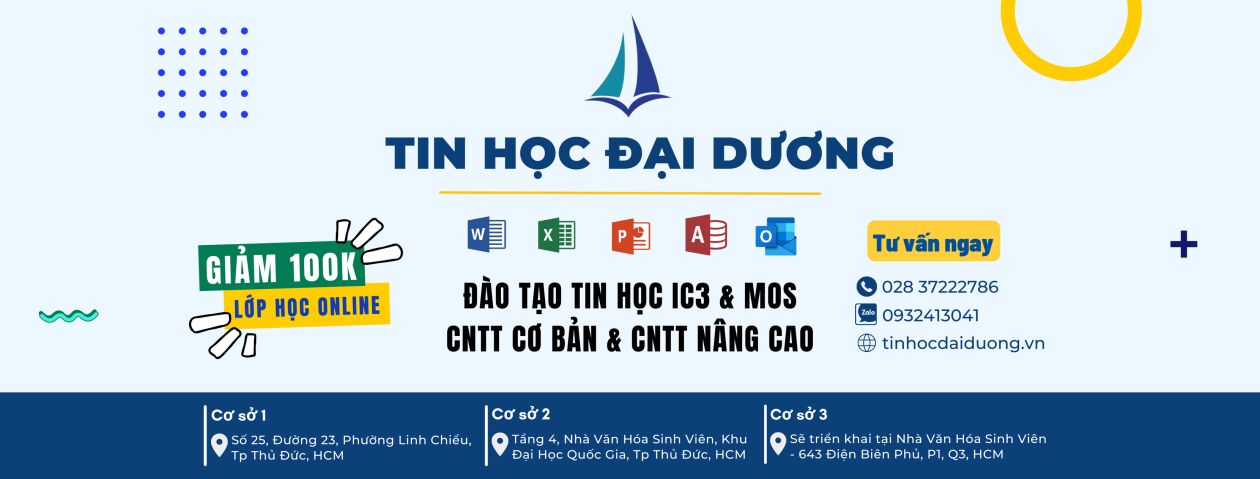 Cover image for TIN HỌC ĐẠI DƯƠNG