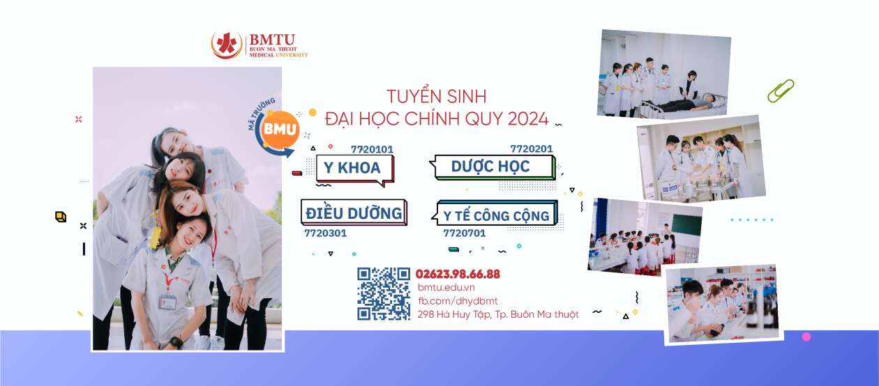 Cover image for TRƯỜNG ĐẠI HỌC Y DƯỢC BUÔN MA THUỘT (BMTU)