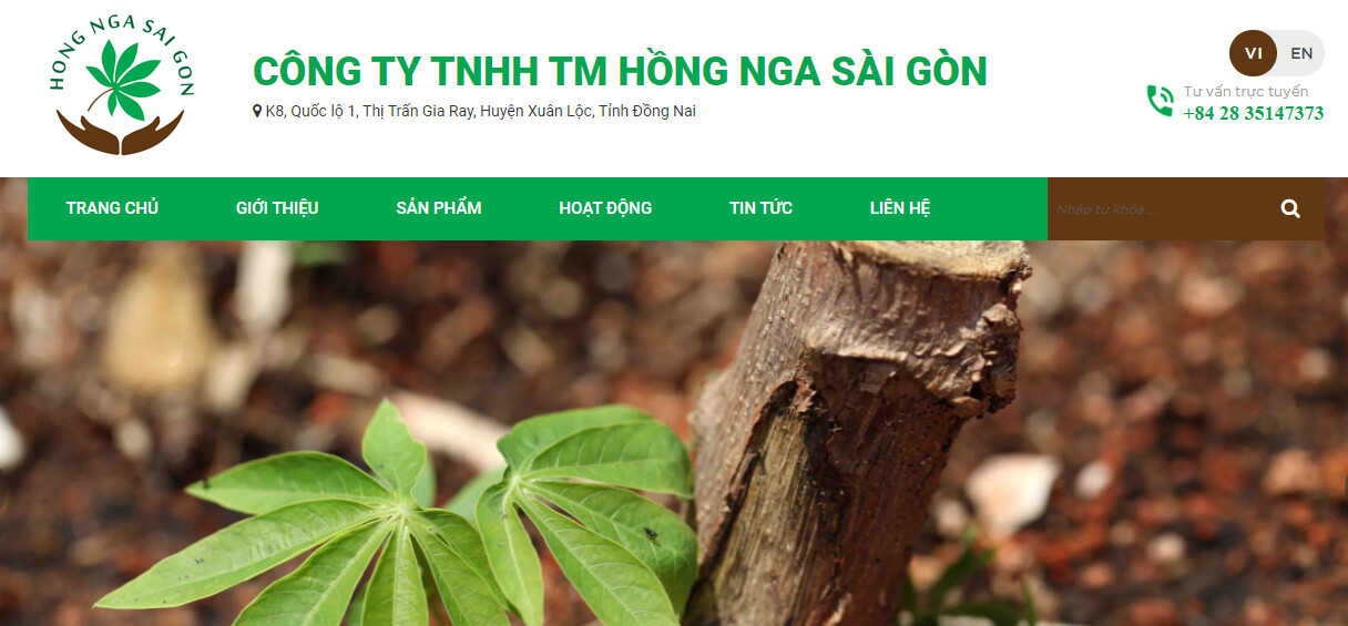 Cover image for Công ty Thương Mại và Dịch Vụ Xuất Nhập Khẩu Hồng Nga