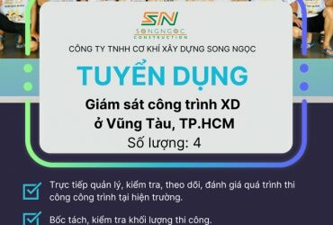 Cover image for Công Ty TNHH Cơ Khí Xây Dựng Song Ngọc