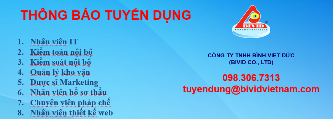 Cover image for Công ty TNHH Bình Việt Đức