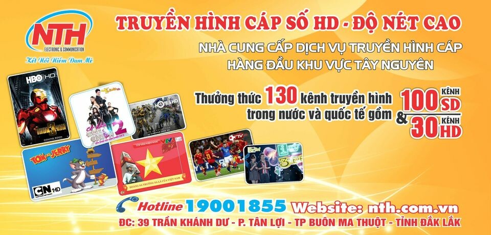 Cover image for Công ty Cổ phần Truyền hình Cáp NTH