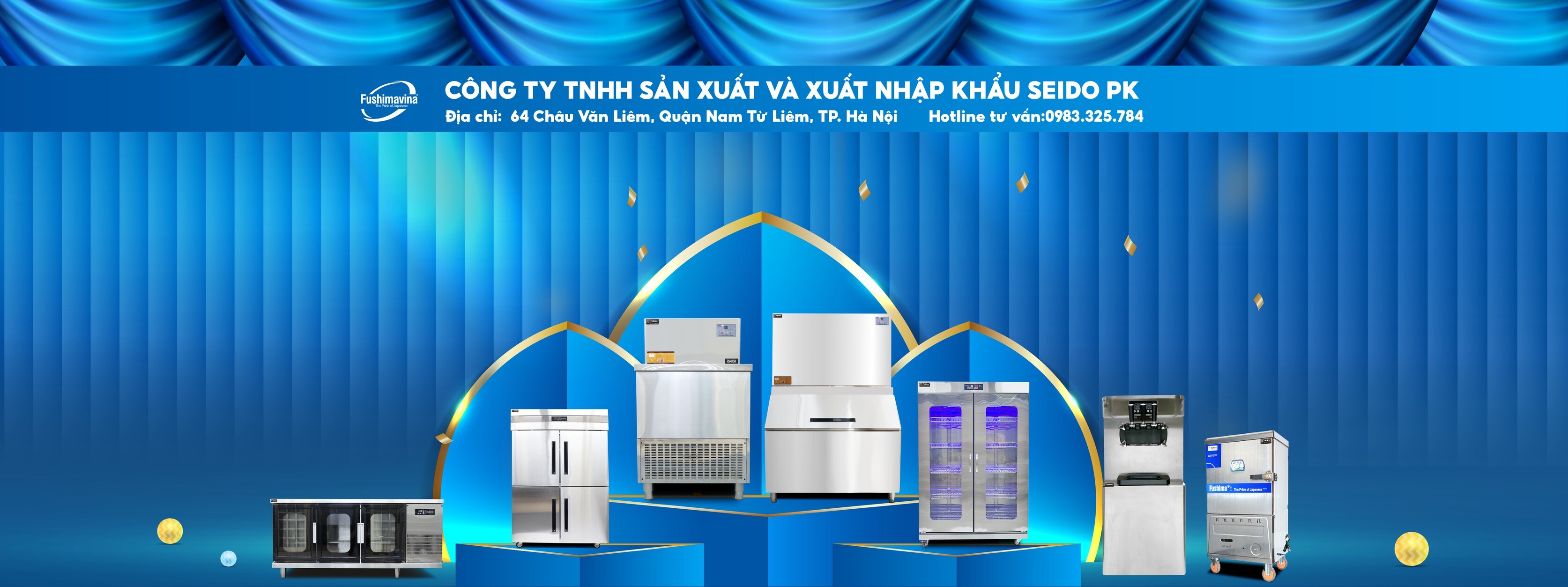 Cover image for Sản Xuất Và Xuất Nhập Khẩu Seido Pk - Fushimavina