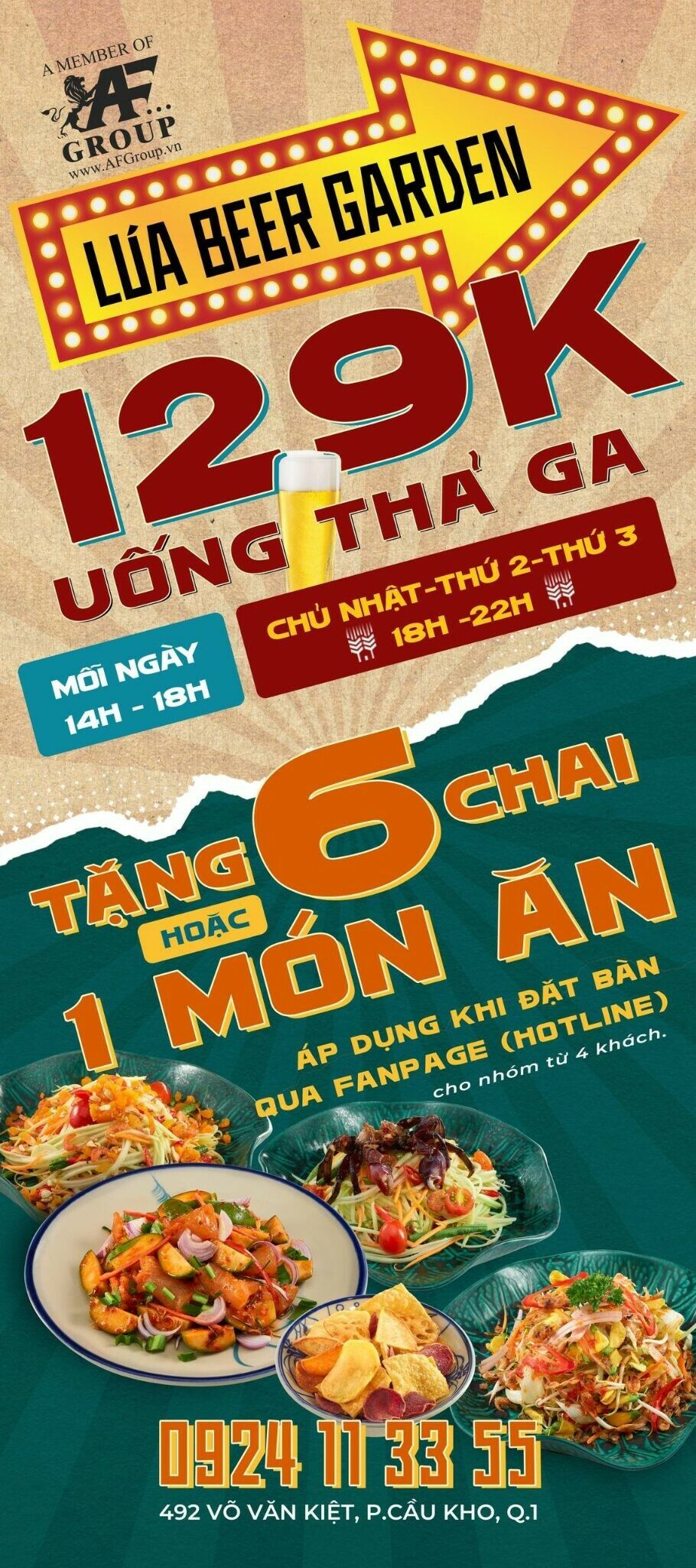 Cover image for Thiên Thần 3 (AF Group 3) - LÚA beer Garden