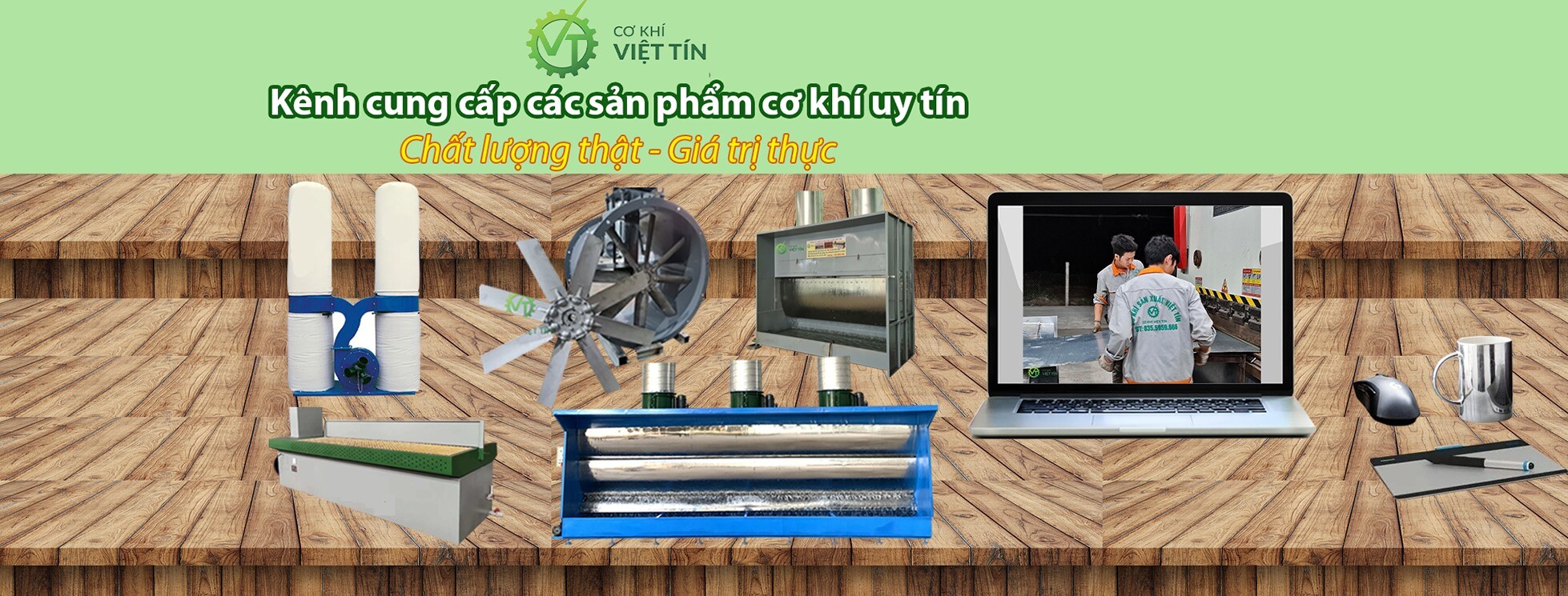 Cover image for CƠ KHÍ SẢN XUẤT VIỆT TÍN