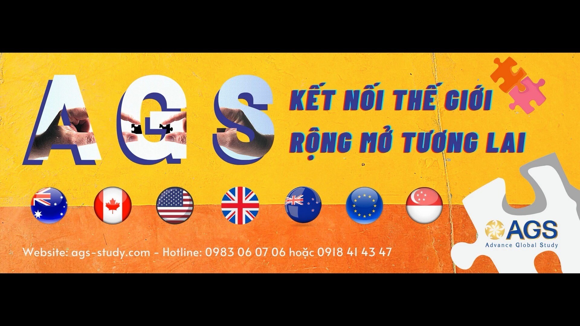 Cover image for TƯ VẤN DU HỌC VÀ VIỆC LÀM QUỐC TẾ AGS