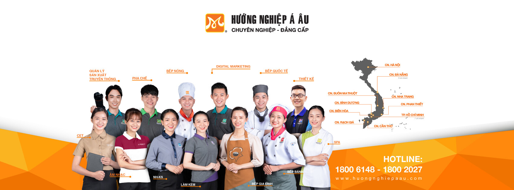 Cover image for Hướng nghiệp Á Âu