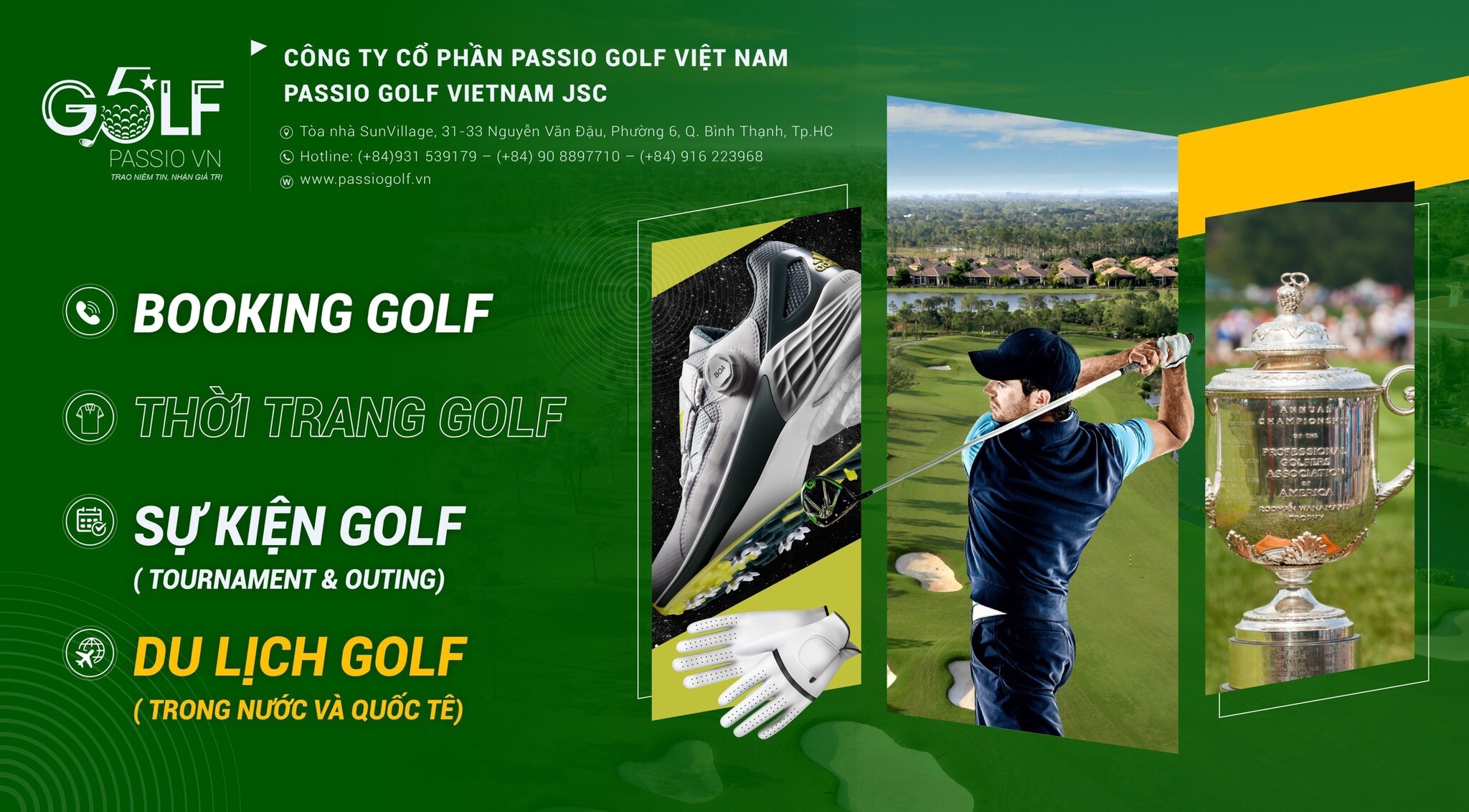 Cover image for Passio Golf Việt Nam