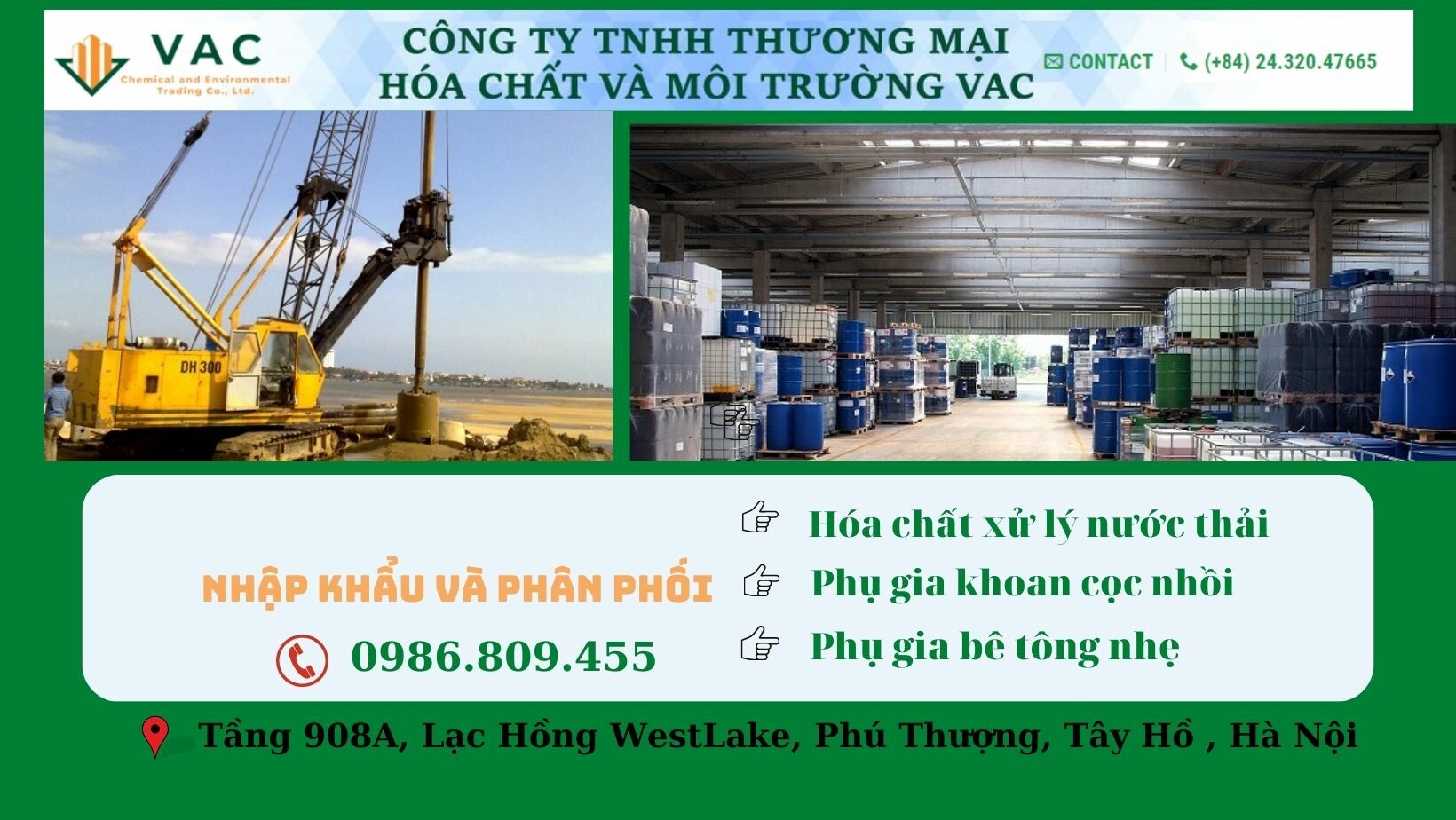 Cover image for Hóa Chất & Môi Trường VAC