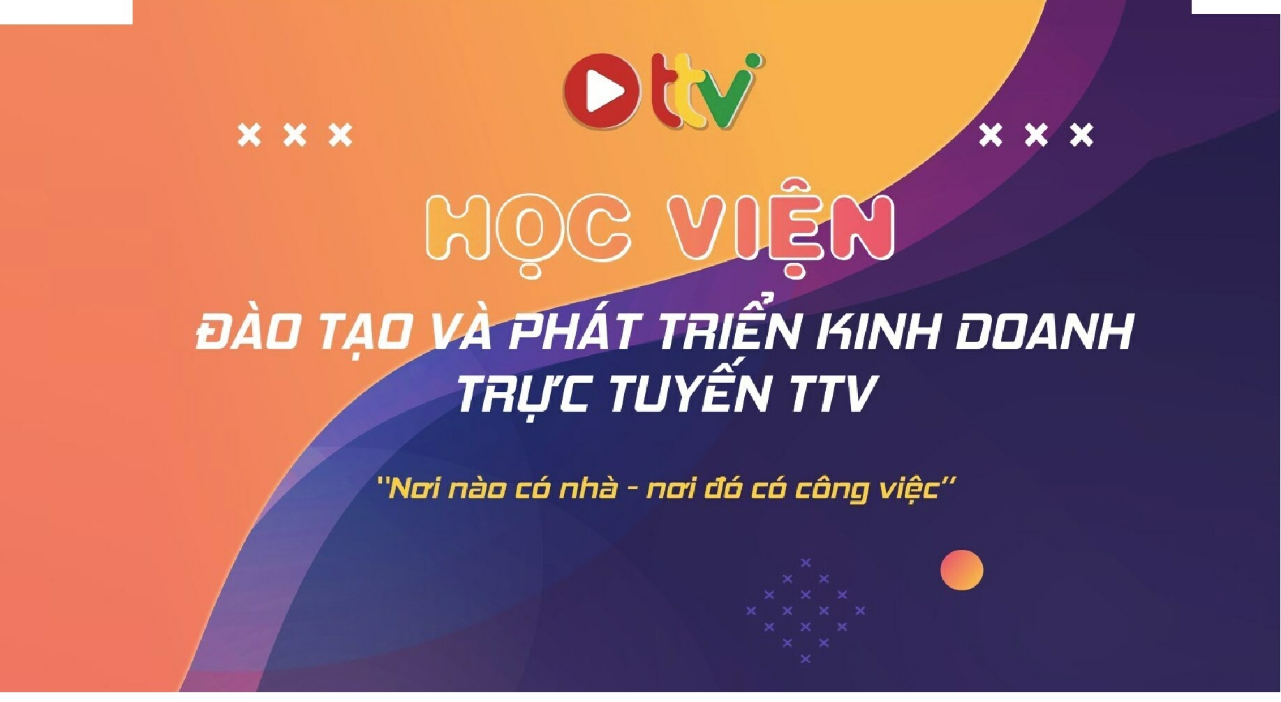 Cover image for Học viện đào tạo & phát triển kinh doanh trực tuyển TTV