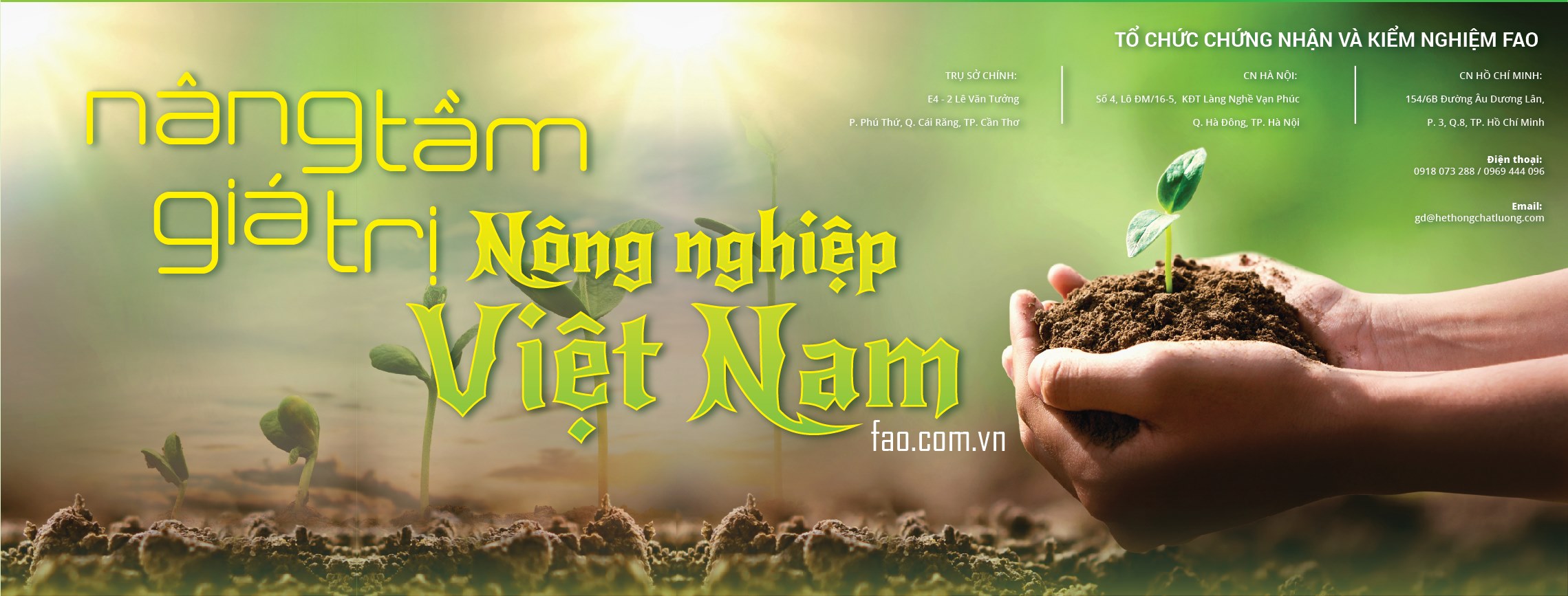 Cover image for CHỨNG NHẬN VÀ KIỂM NGHIỆM FAO