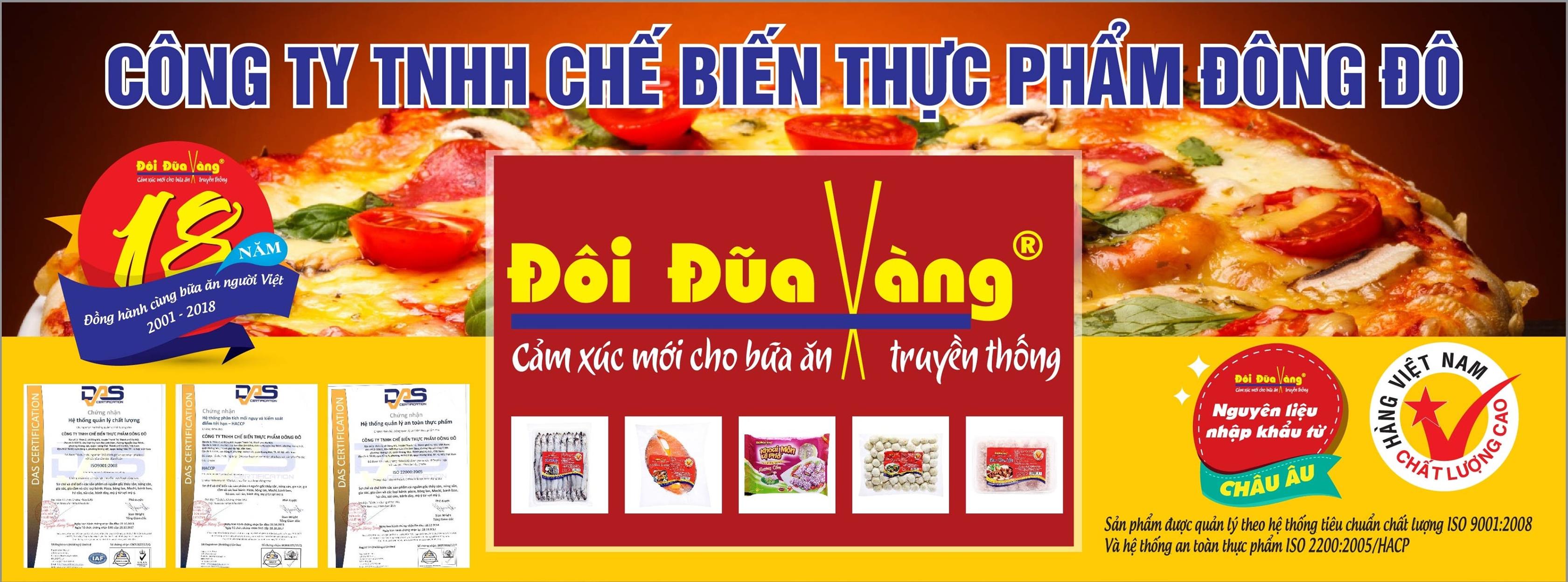 Cover image for Thực phẩm Đông Đô (Đôi Đũa Vàng)