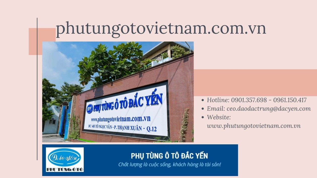 Cover image for Phụ tùng ô tô Đắc Yến