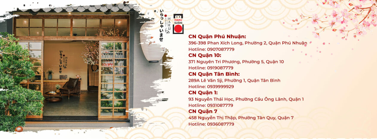 Cover image for Hệ thống Nhà hàng Nhật Bản Sushi Haru (Đặng Gia Group)