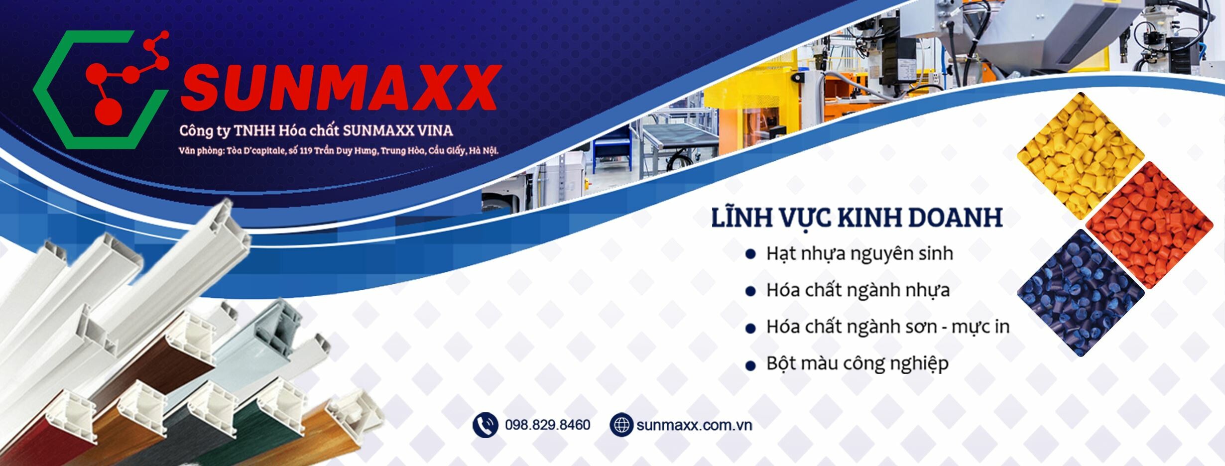 Cover image for Hóa Chất Sunmaxx Vina