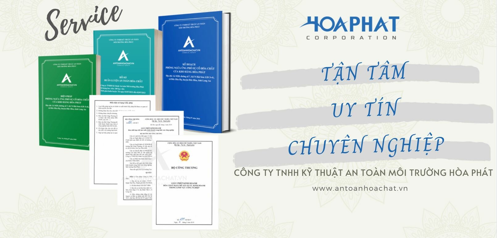 Cover image for Kỹ thuật an toàn môi trường Hòa Phát