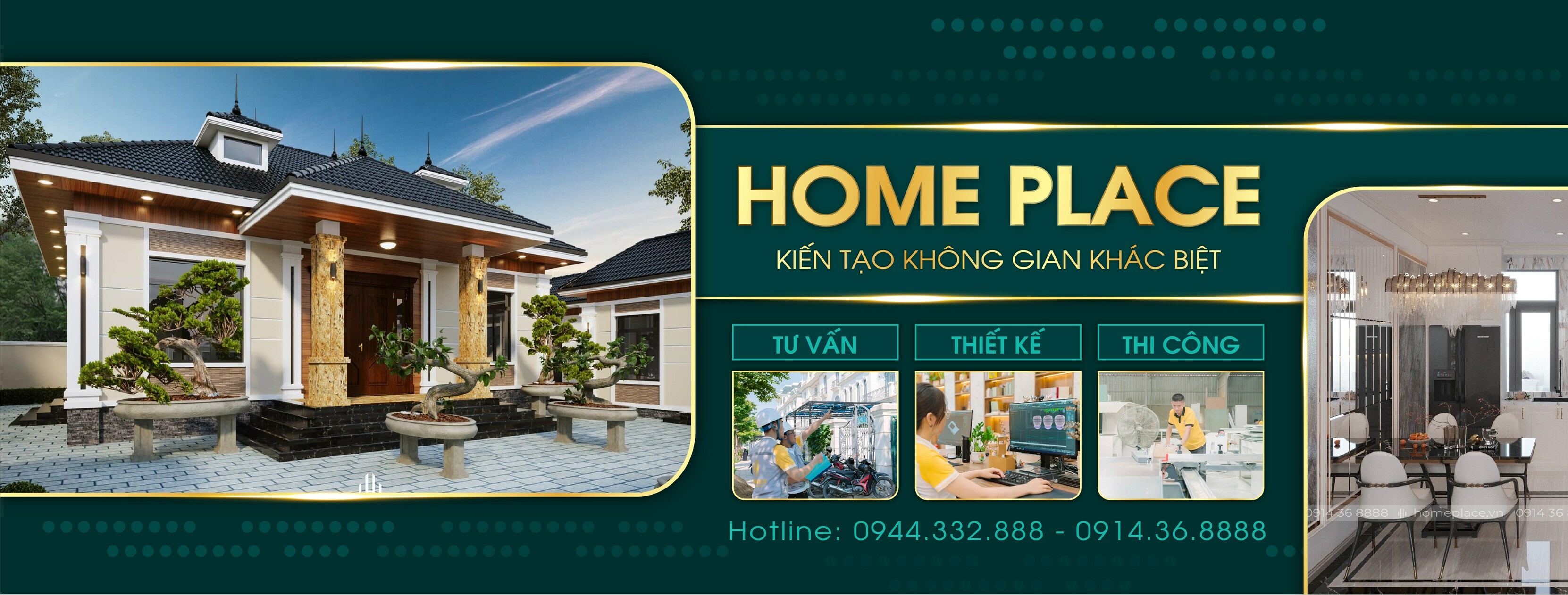 Cover image for Kiến Trúc Và Nội Thất Home Place