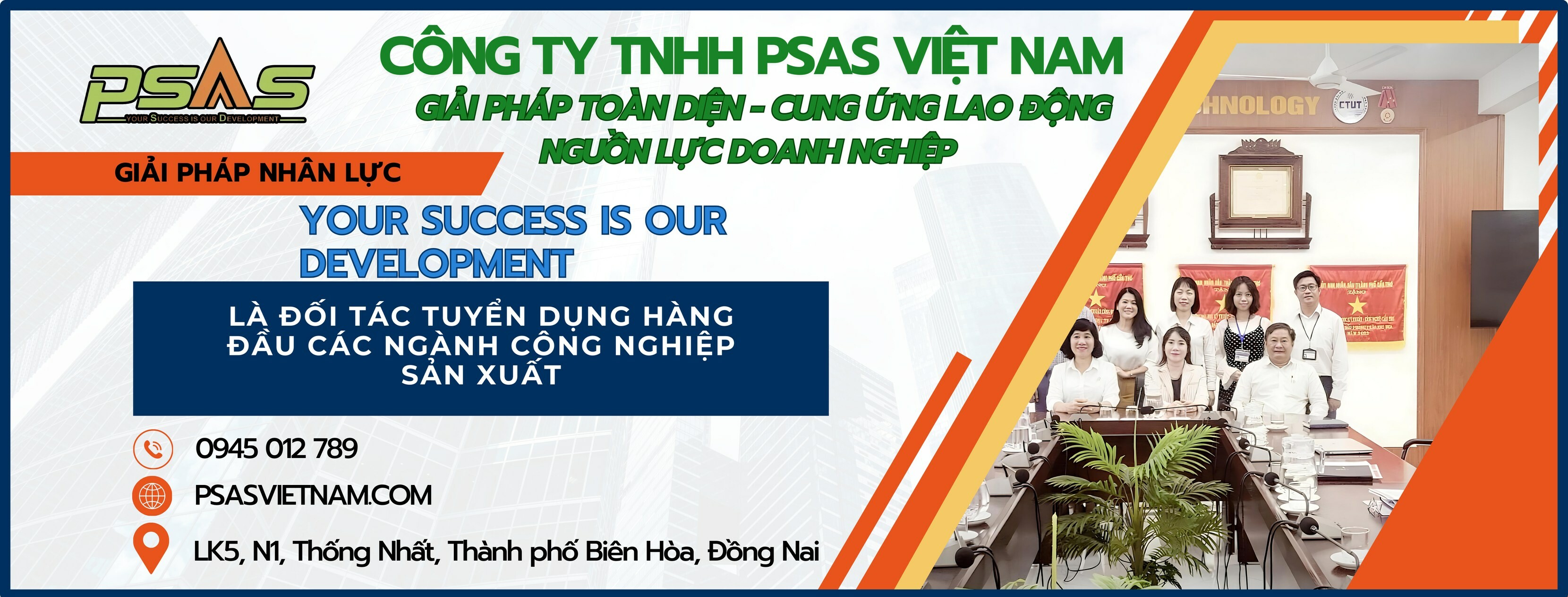 Cover image for Giải pháp nhân lực PSAS Việt Nam