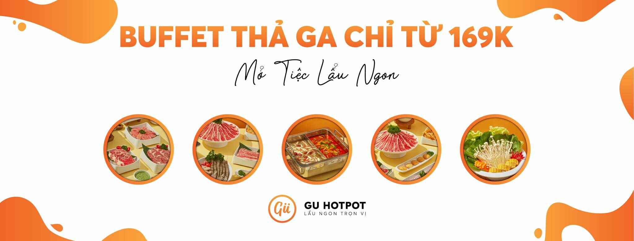 Cover image for Gu Hotpot - Nhà Hàng Buffet Lẩu