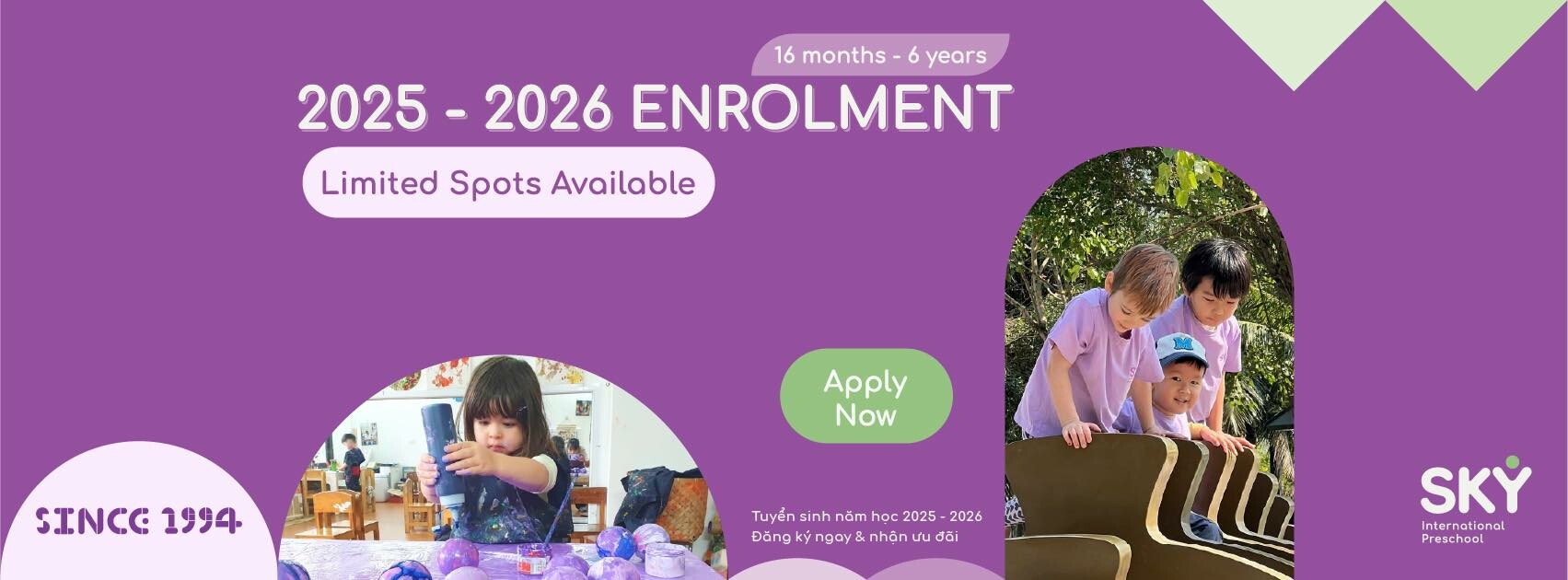 Cover image for Sky International Preschool Vietnam