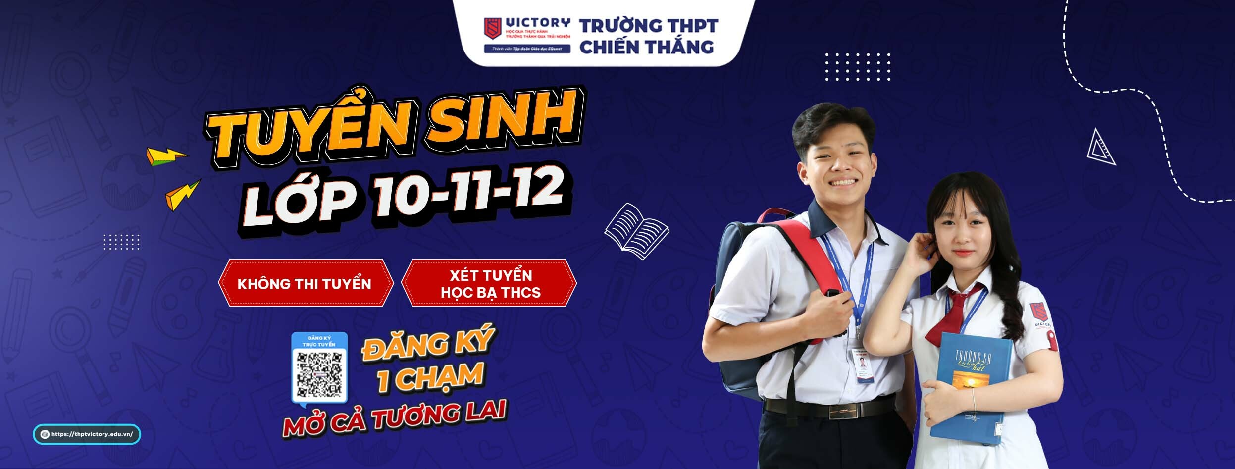 Cover image for Trường Trung Học Phổ Thông Chiến Thắng